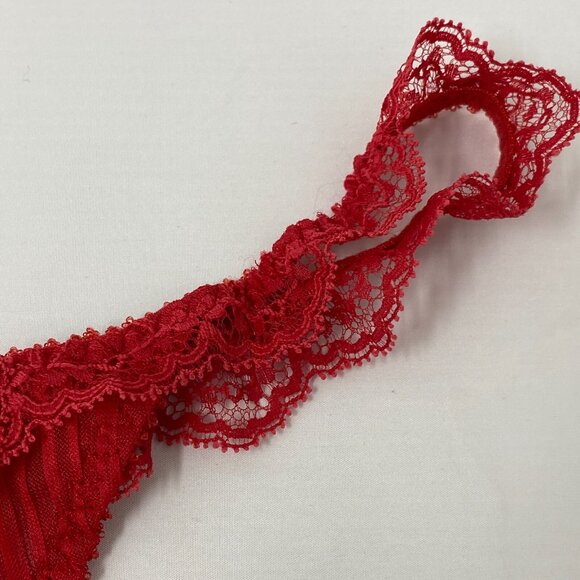 Agent Provocateur Fifi Red Thong AP3 Medium New - Picture 7 of 12
